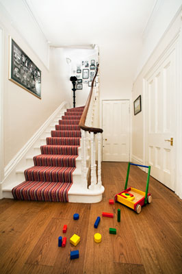 Residential hallway image